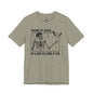 Funny Skeleton Graphic Tee "There Goes My Last Flying Fuck"