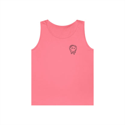 Unisex Heavy Cotton Tank Top - Tanned Tatted & Tipsy Graphic Tee