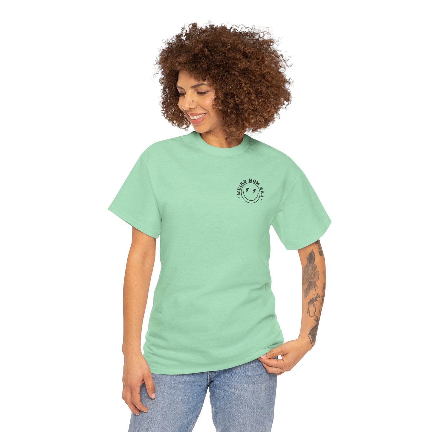 In my weird mom era graphic Tee