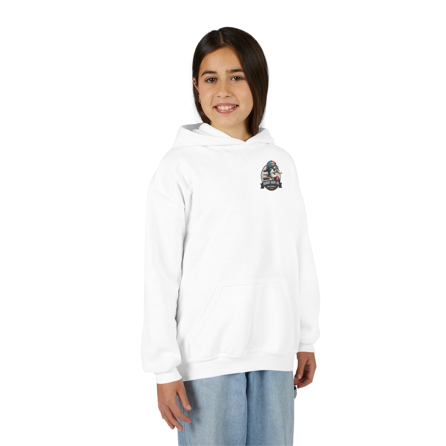 The Rowdy Duck co. - Youth Fleece Hoodie