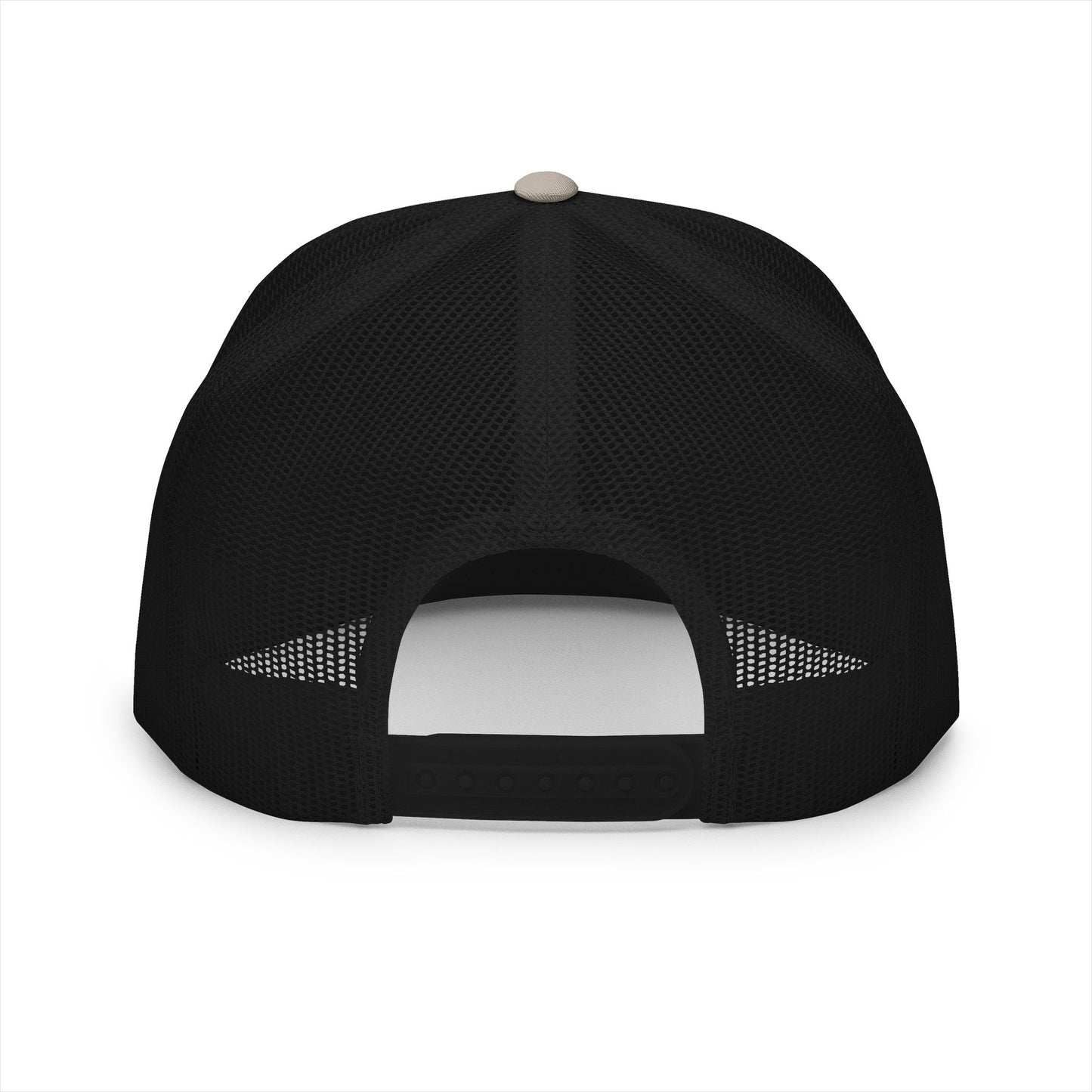 Funny Embroidered 5 Panel Flat Bill Trucker Cap - 'Sit On My Face'