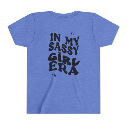 Trendy Youth Tee - "In My Sassy Girl Era" - Perfect for Casual Outings, Gifts, Birthdays, Summer Fun, Youth Fashion