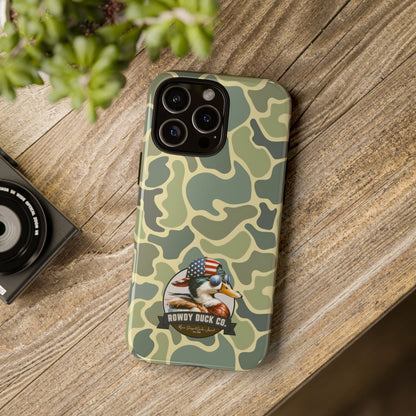 Old School Camouflage Phone Case - The Rowdy Duck Case