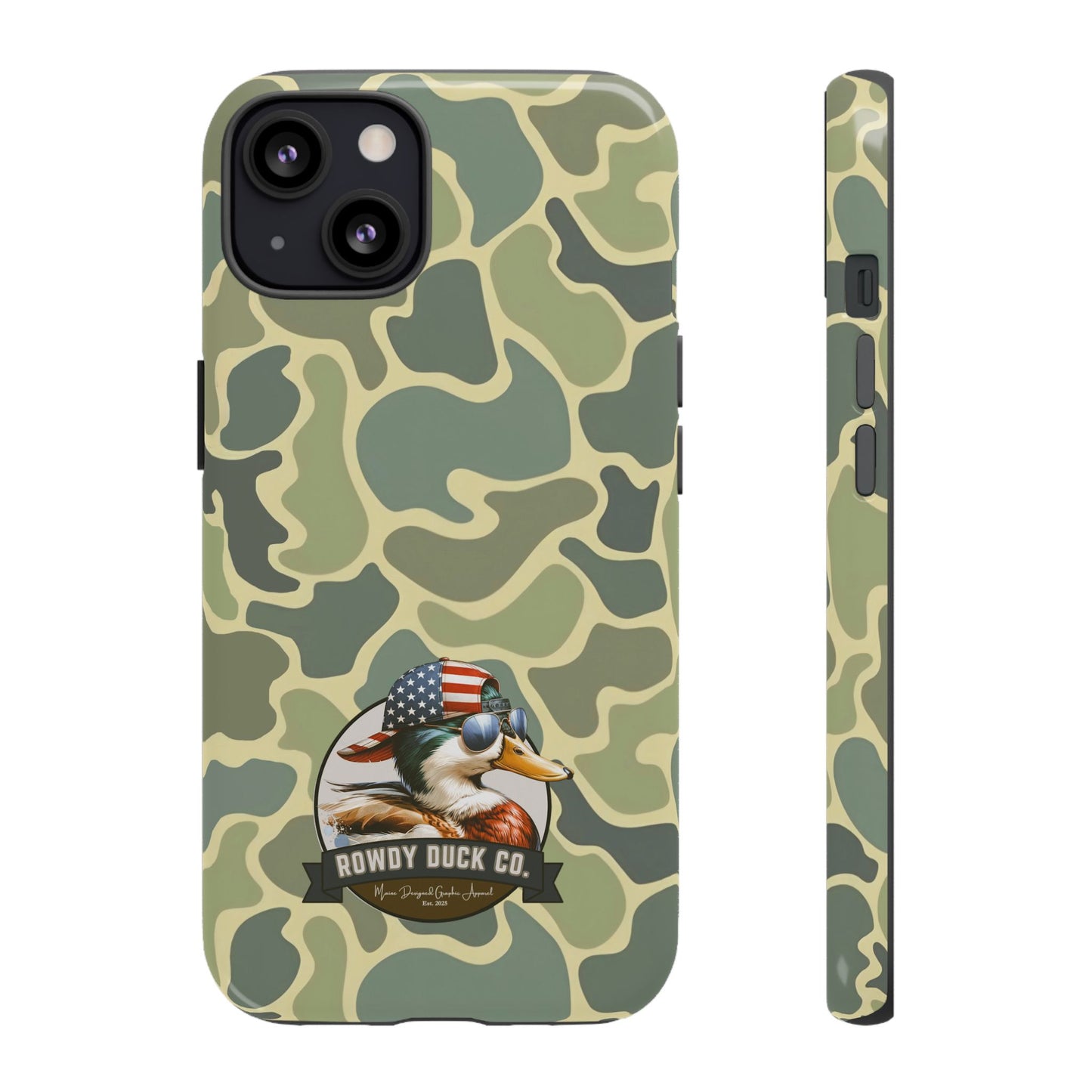 Old School Camouflage Phone Case - The Rowdy Duck Case