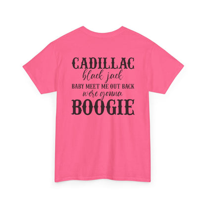 Unisex Heavy Cotton Tee - 'Boot Scootin' Boogie' Graphic Shirt for Music Lovers