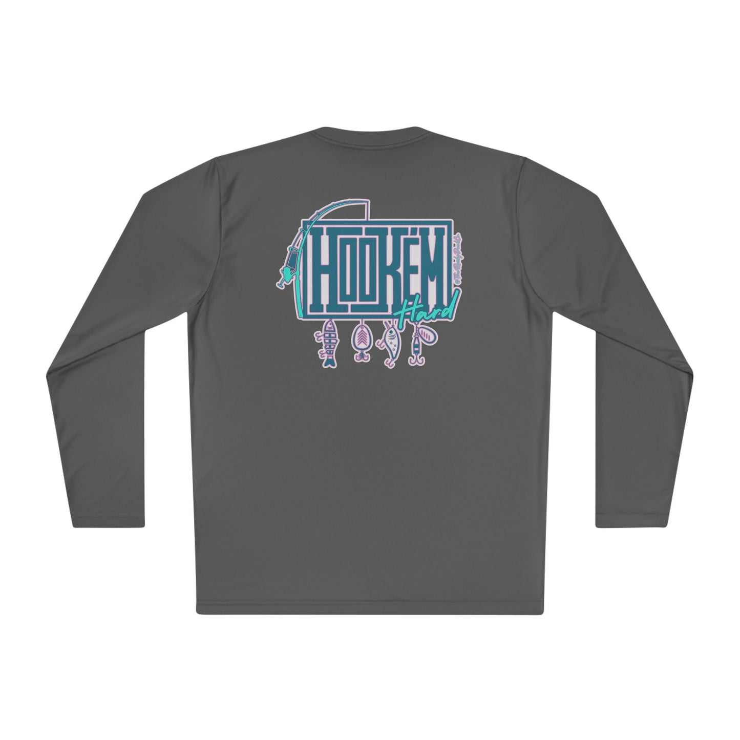 Hook 'em hard Performance Moisture wicking Long sleeve