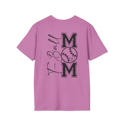 T-ball Mom Unisex Softstyle T-Shirt - Perfect for Game Days!