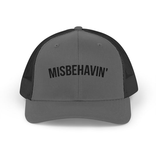 Misbehavin' Snapback Trucker Cap - Embroidery