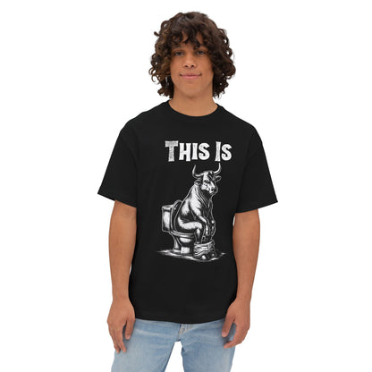 Oversized  Boxy T-Shirt - "This is Bullshit"