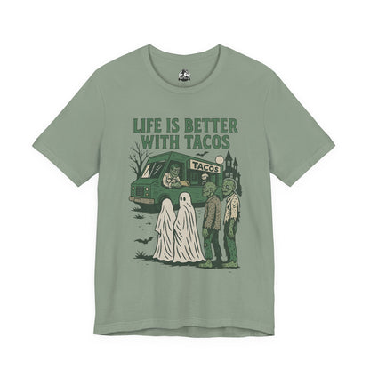 Life's Better With Tacos - Halloween Graphic Tee