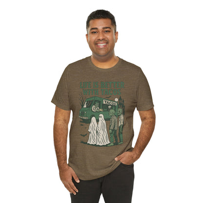 Life's Better With Tacos - Halloween Graphic Tee