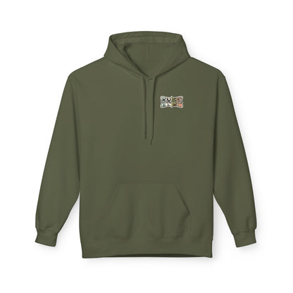 The RowdyDuckCo. -Graphic Hoodie - American Flag Country
