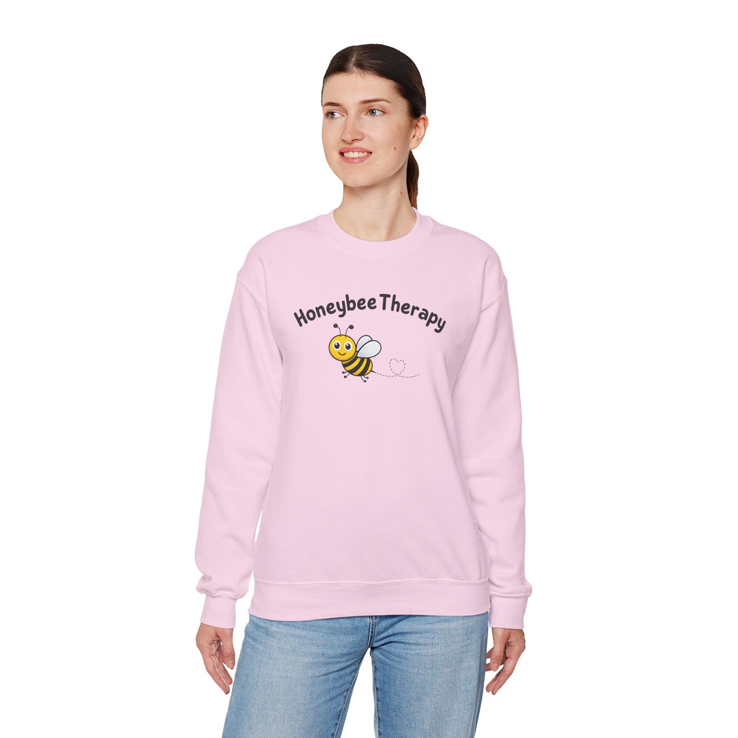 Honeybee Therapy - Logo Fleece Crewneck Sweatshirt