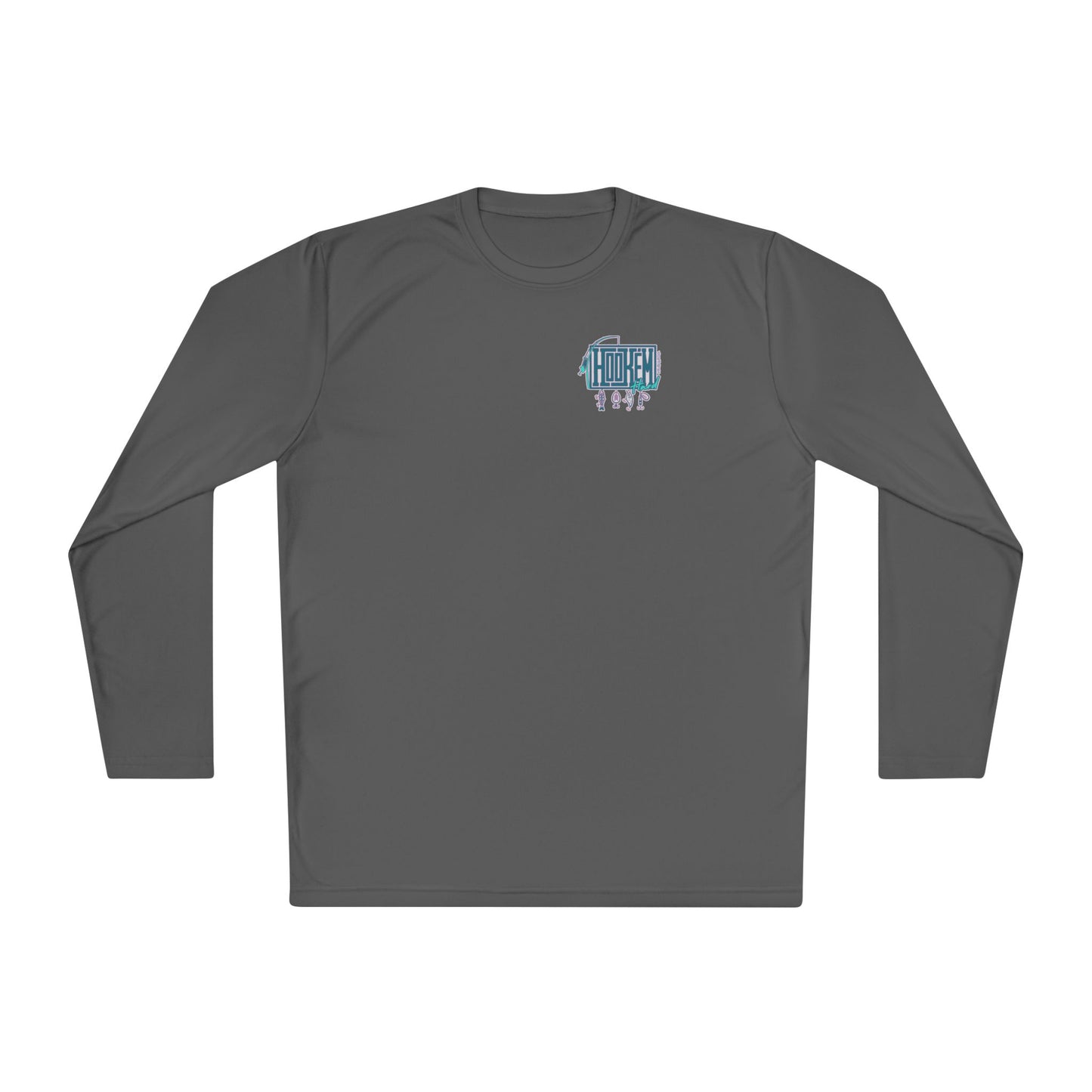 Hook 'em hard Performance Moisture wicking Long sleeve
