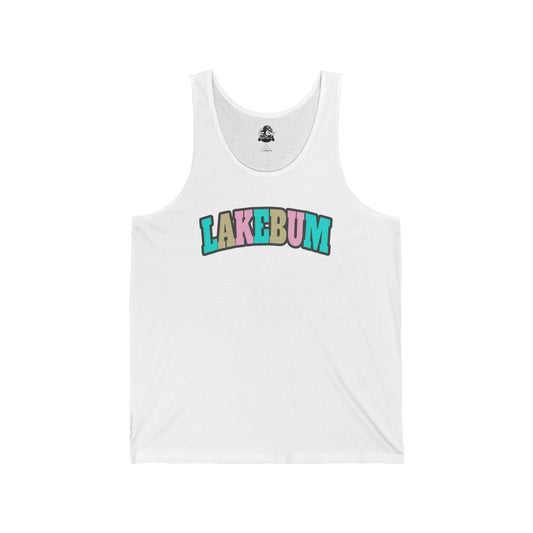 Lakebum Unisex Jersey Tank Top | Summer Vibes Shirt, Beachwear, Vacation Top, Gift for Summer Lovers, Lakehouse Apparel