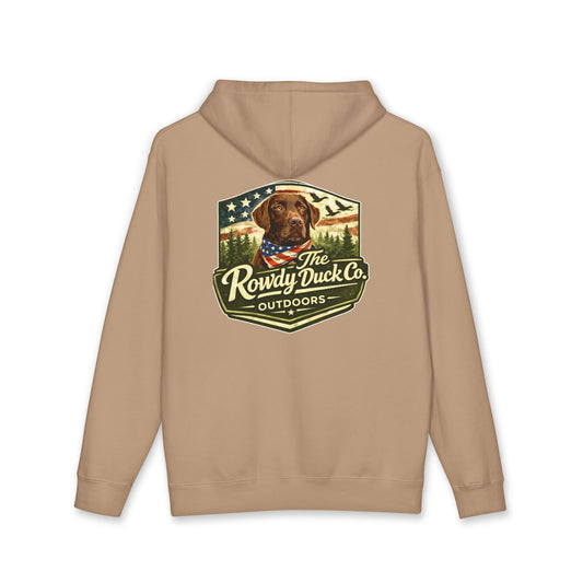 The Rowdy Duck Co. American Dog Outdoors Hoodie