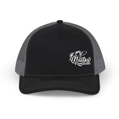 Embroidered Snapback Trucker Cap | Master Baiter | Men's Fishing Hat