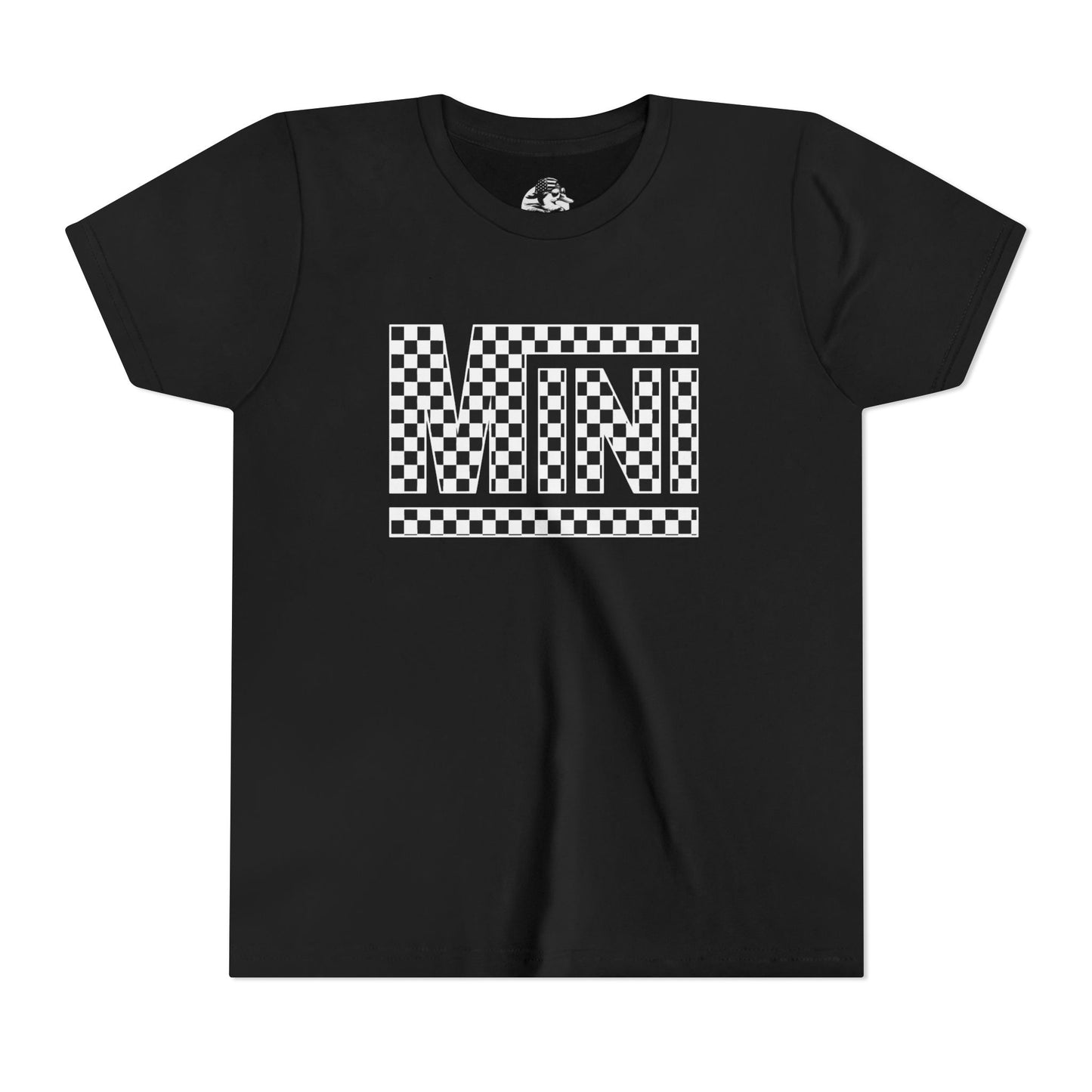 Racing Checkered Flag - MINI - Youth Tee