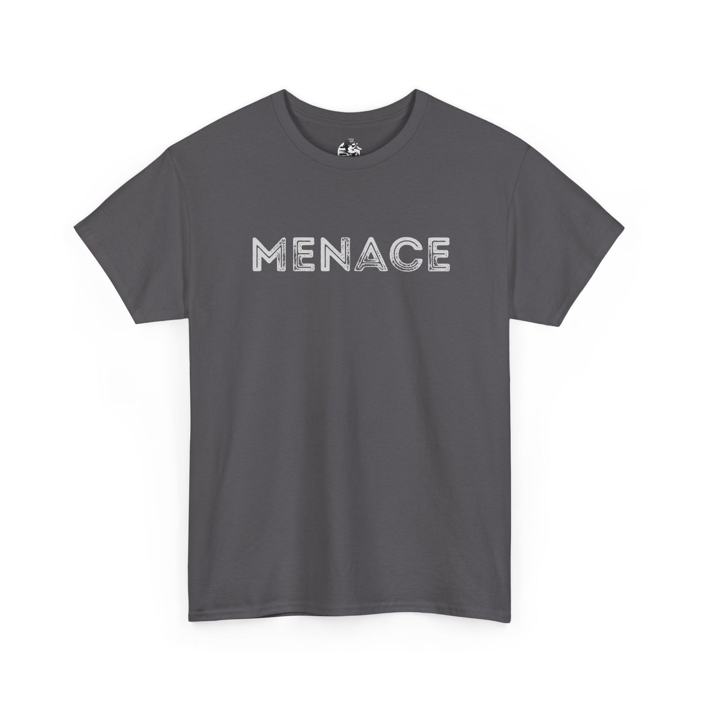 Menace Graphic Unisex Heavy Cotton Tee | Trendy Casual Wear, Gift for Friends, Street Style, Everyday Essential