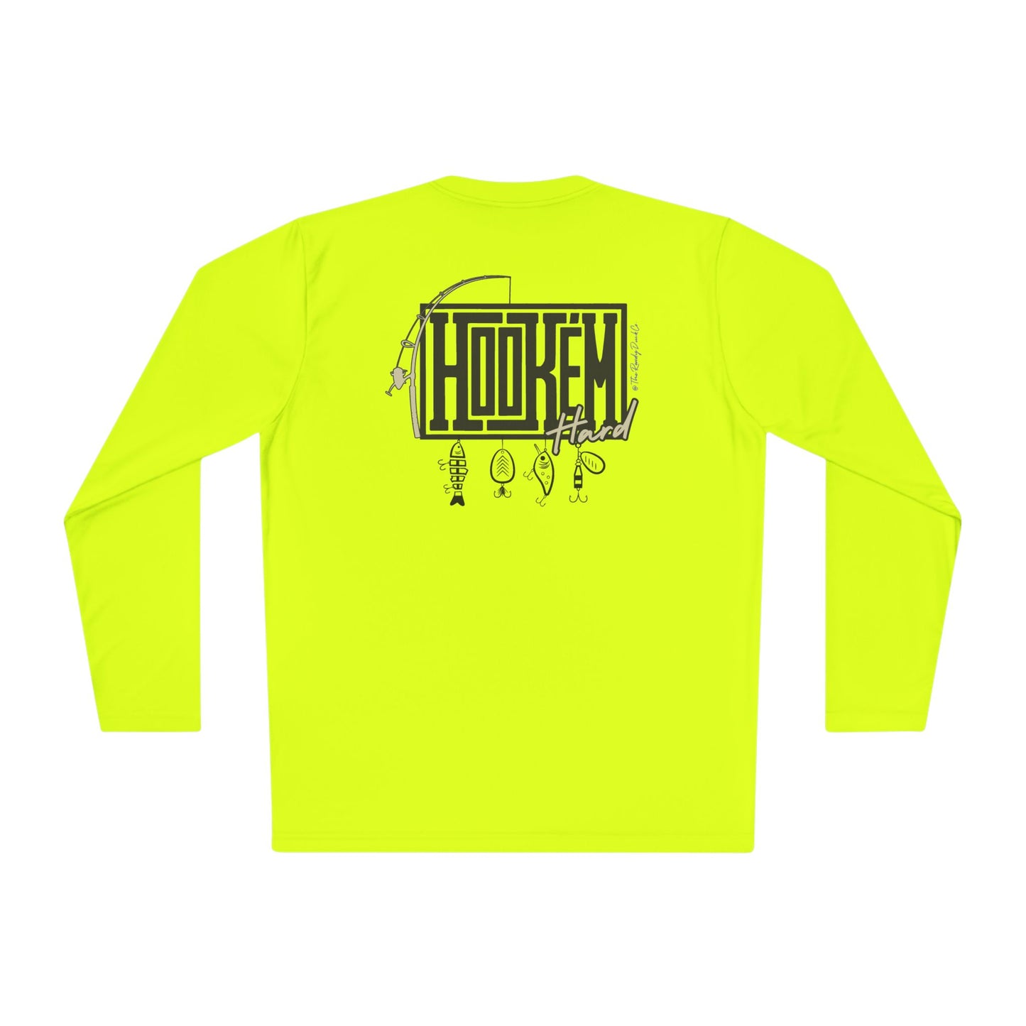 Hook 'em hard Performance Moisture wicking Long sleeve