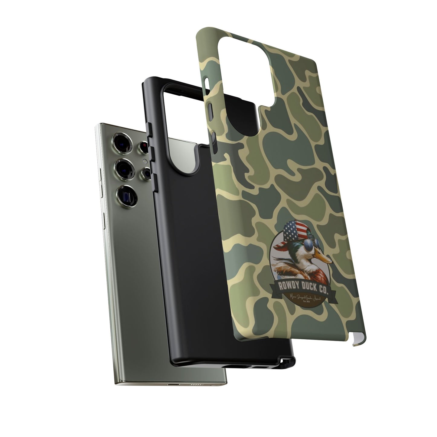 Old School Camouflage Phone Case - The Rowdy Duck Case