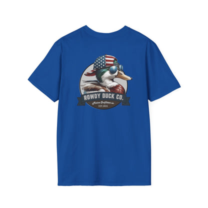 The Rowdy Duck Co. - Patriotic Duck Graphic T-Shirt