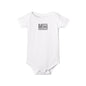 Racing Checkered Flag - Mini - Short sleeve Baby Onesie