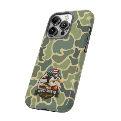 Old School Camouflage Phone Case - The Rowdy Duck Case