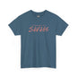 Unisex Heavy Cotton Tee - "Straight Up Savage" Apparel, Funny Gift for Friends, Casual Wear, Street Style Clothing, Birthday T-Shirt
