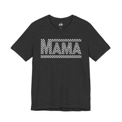 Racing Checkered Flag MAMA Women's TEE