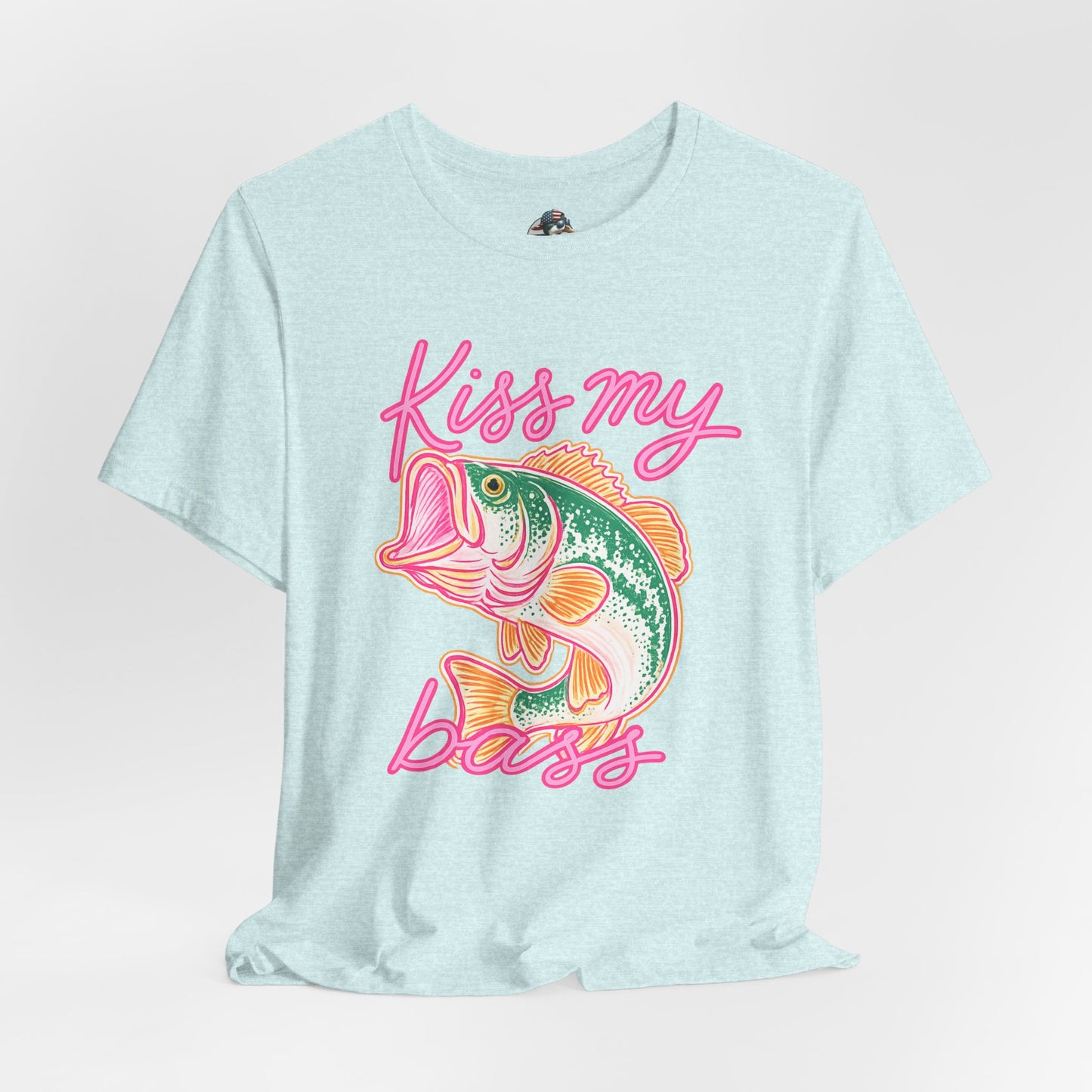 Kiss my bass neon tee