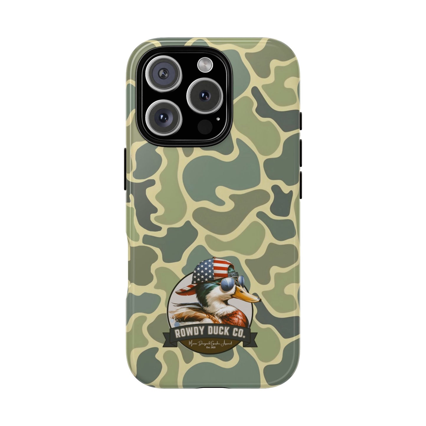 Old School Camouflage Phone Case - The Rowdy Duck Case