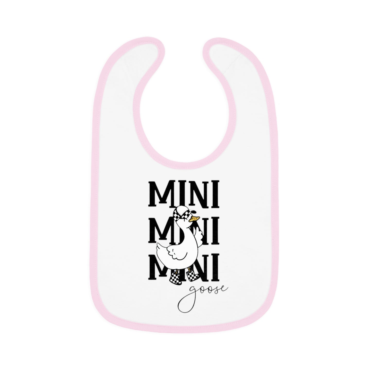 Mini Goose Baby Bib