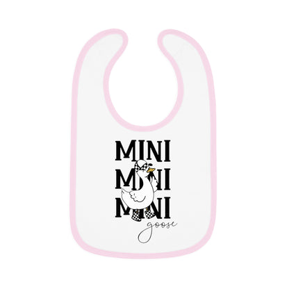 Mini Goose Baby Bib