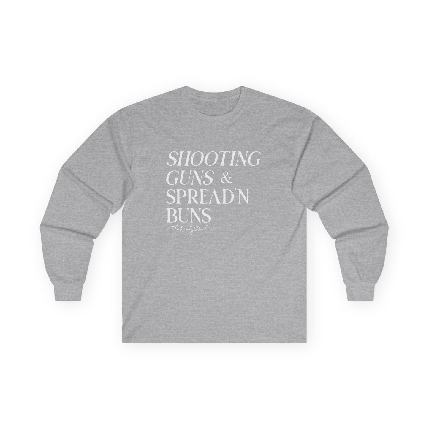 Shooting Guns & Spread'n Buns Graphic Long Sleeve