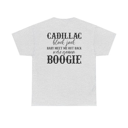 Unisex Heavy Cotton Tee - 'Boot Scootin' Boogie' Graphic Shirt for Music Lovers