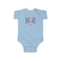 Patriotic Infant Bodysuit, Baby Onesie for Independence Day, Baby Shower Gift, Cute American Flag Outfit, 4th of July