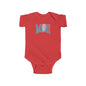 Patriotic Infant Bodysuit, Baby Onesie for Independence Day, Baby Shower Gift, Cute American Flag Outfit, 4th of July