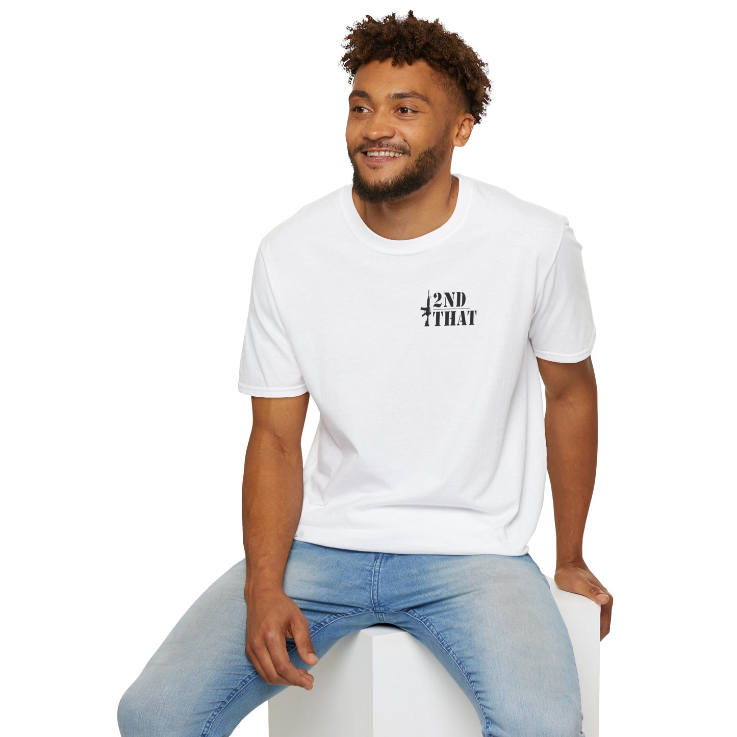 Unisex Softstyle T-Shirt with Empowering Quotes, Casual Graphic Tee, Statement Shirt for Activists, Gift for Patriots, Comfortable [...]