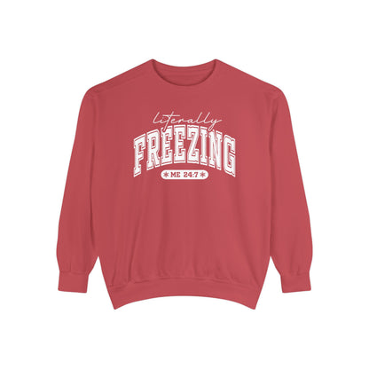 Literally Freezing Sweatshirt for Cozy Comfort