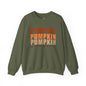 Pumpkin Season Stacked Fleece Crewneck