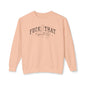 Trendy Crewneck Sweatshirt with 'F*** That' Design, Casual Wear, Gift for Friends, Relaxed Fit, Gift for Her