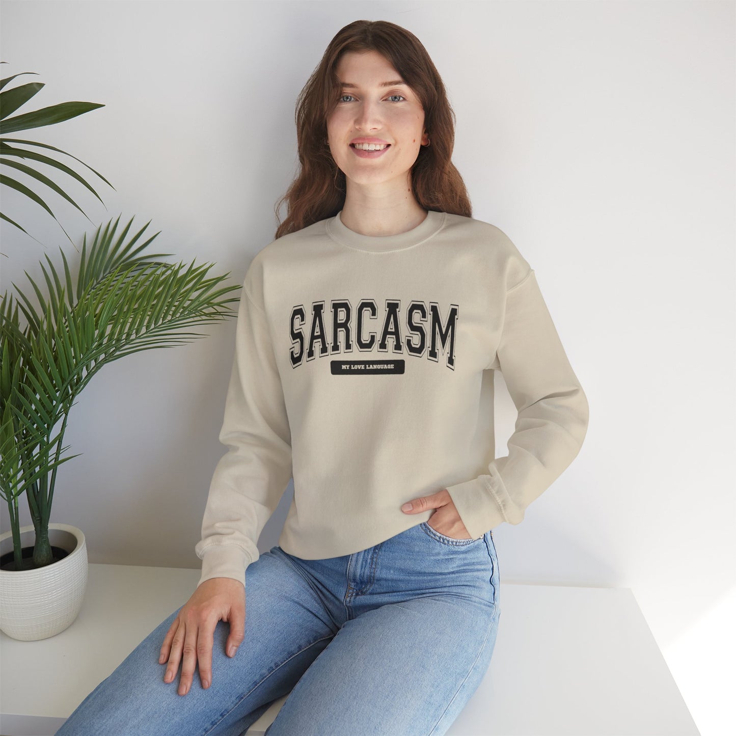 Sarcasm Crewneck Sweatshirt