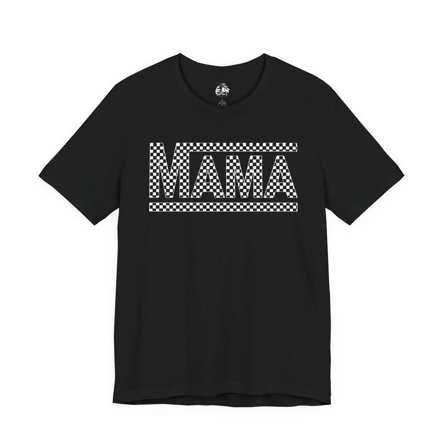 Racing Checkered Flag MAMA Women's TEE