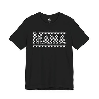Racing Checkered Flag MAMA Women's TEE