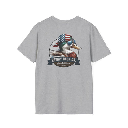 The Rowdy Duck Co. - Patriotic Duck Graphic T-Shirt