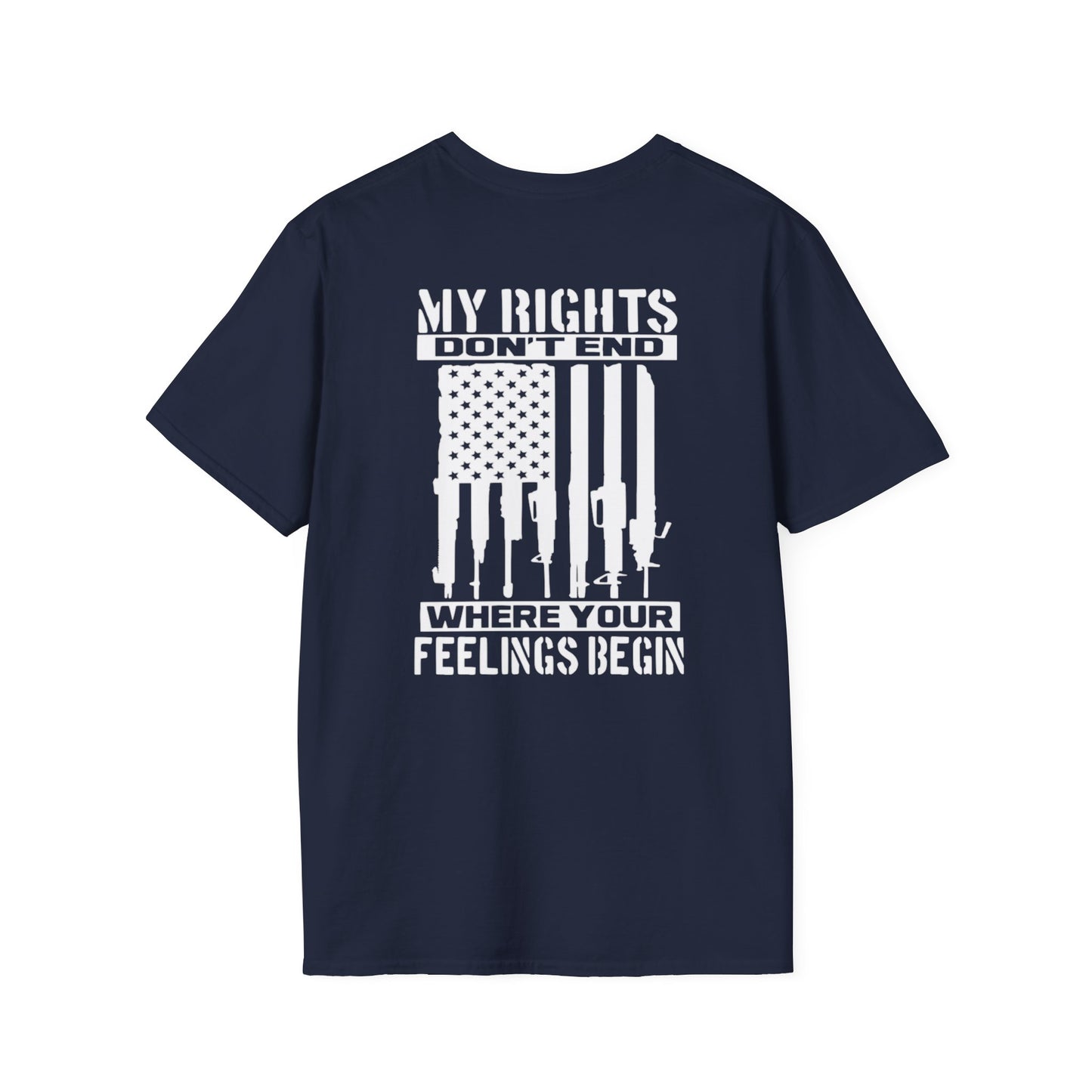 Unisex Softstyle T-Shirt with Empowering Quotes, Casual Graphic Tee, Statement Shirt for Activists, Gift for Patriots, Comfortable [...]