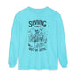 Surviving Purely Out of Spite Long Sleeve T-Shirt - Unisex Garment-Dyed Tee