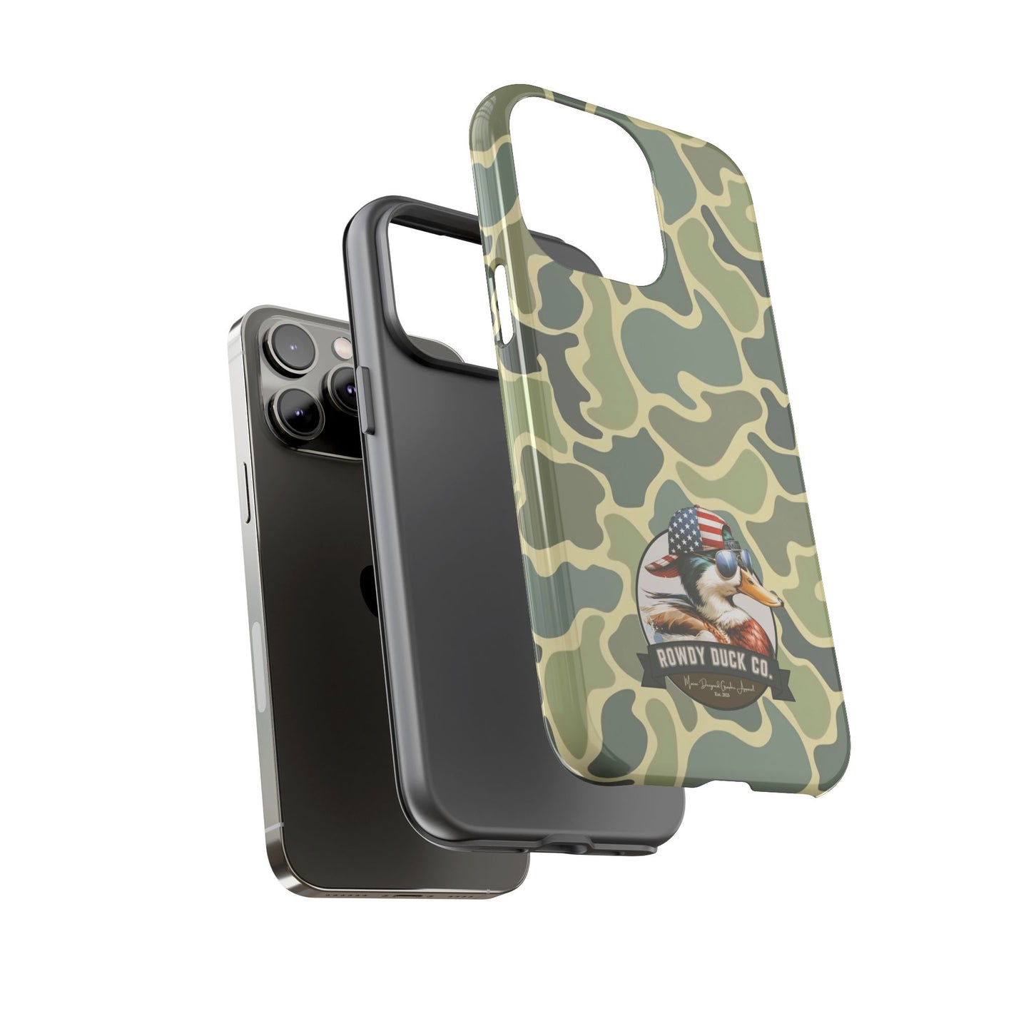 Old School Camouflage Phone Case - The Rowdy Duck Case