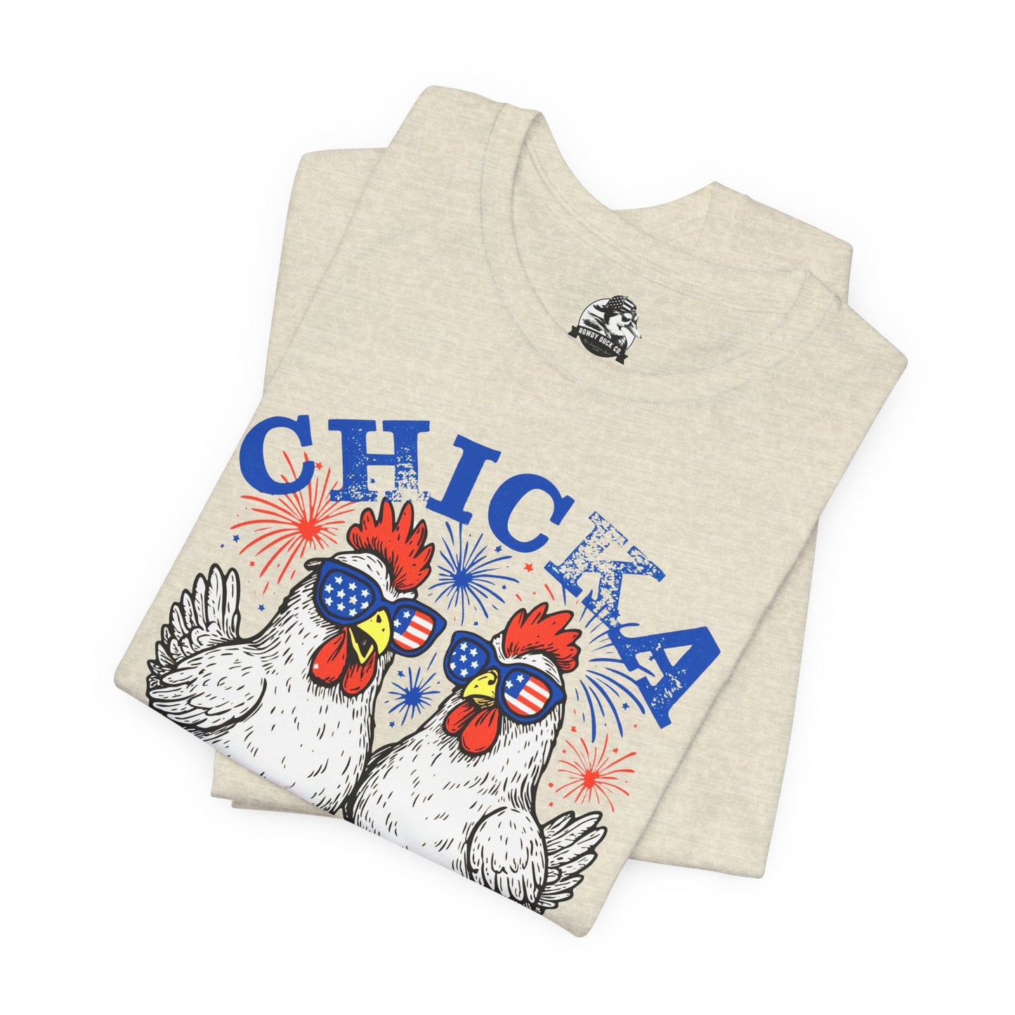 Chic Chicken Graphic Tee, Fun Unisex T-Shirt, Summer Fashion, Gift for Farm Lovers, Quirky Casual Wear, Boho Style